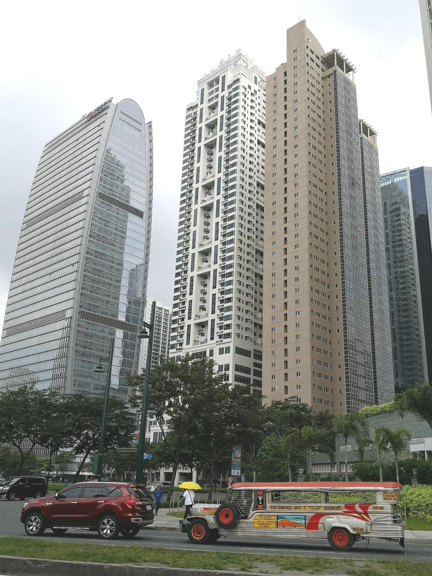 New 2Br Of 86Sqm With Parking & Netflix In Bgc Lägenhet Manila Exteriör bild
